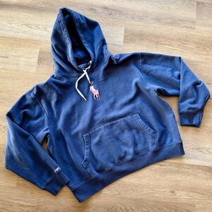 Ralph Lauren pink pony hoodie